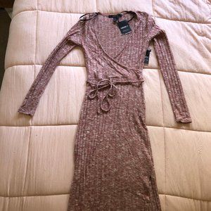 NWT F21 PINK DRESS (XS)